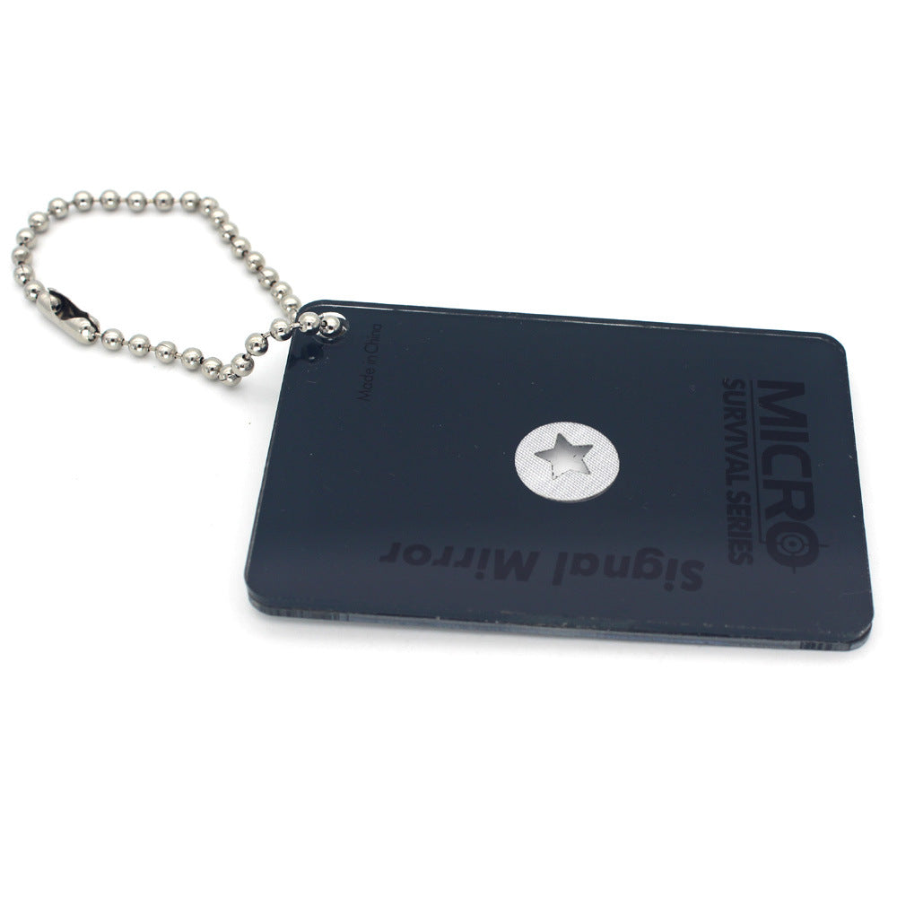 Outdoor Survival Emergency Rescue Multifunctional Signal Mirror